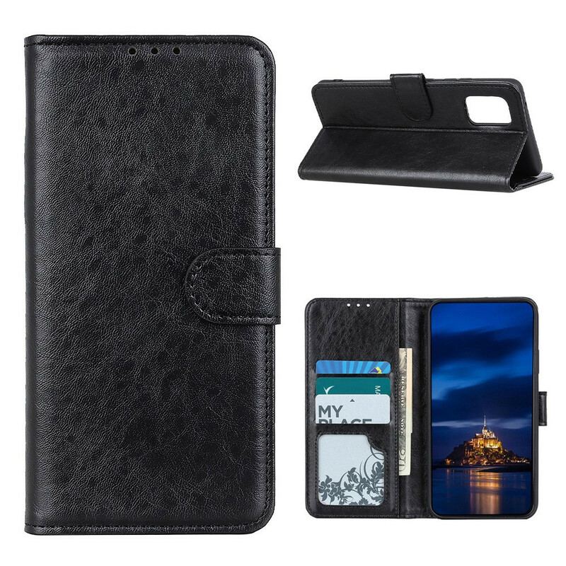 Housse OnePlus 8T Simili Cuir Texturé
