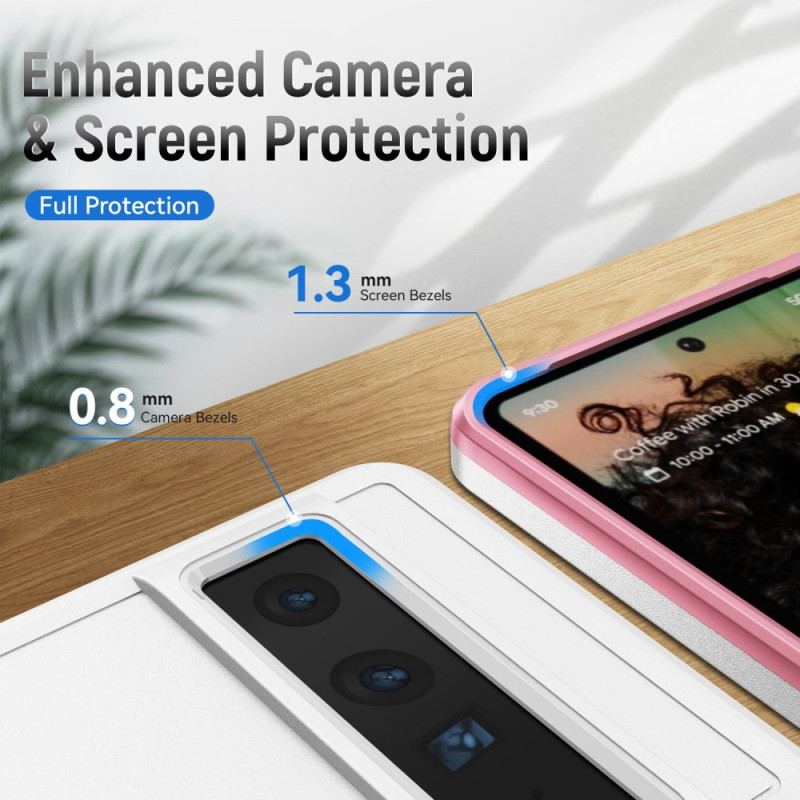 Coque Google Pixel 7 Pro Bicolore Anneau-Support