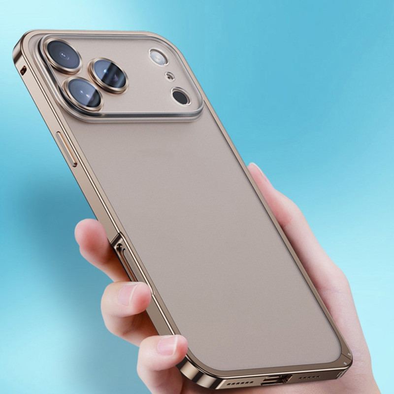 Coque iPhone 17 Pro Max Cadre Métallique