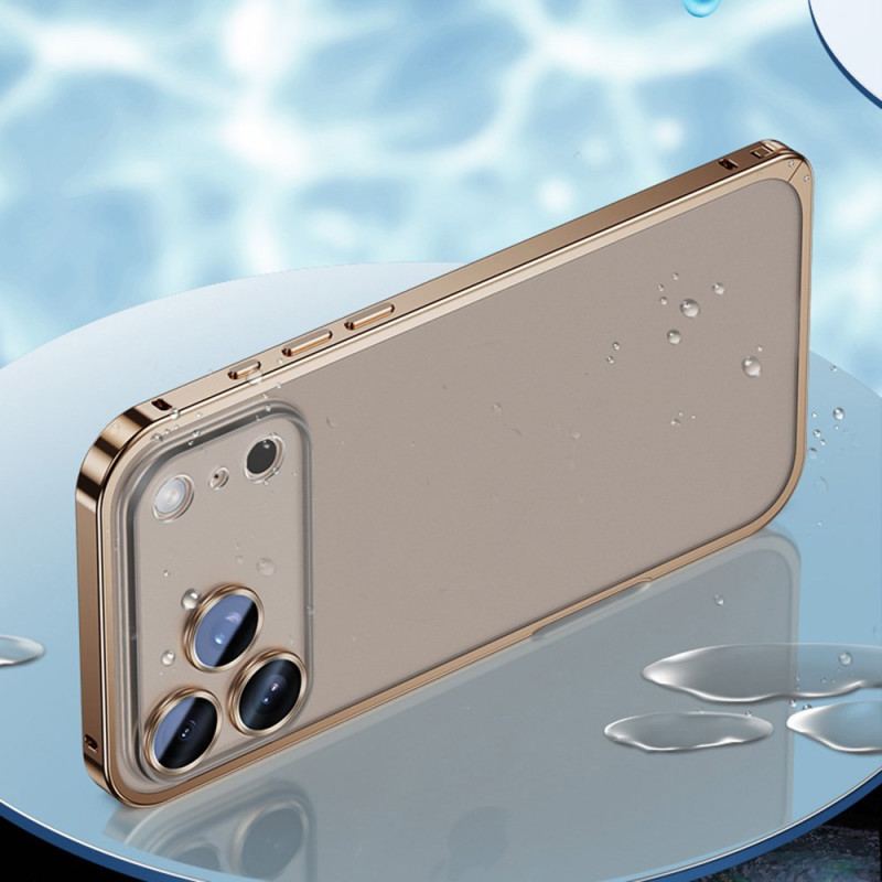 Coque iPhone 17 Pro Max Cadre Métallique