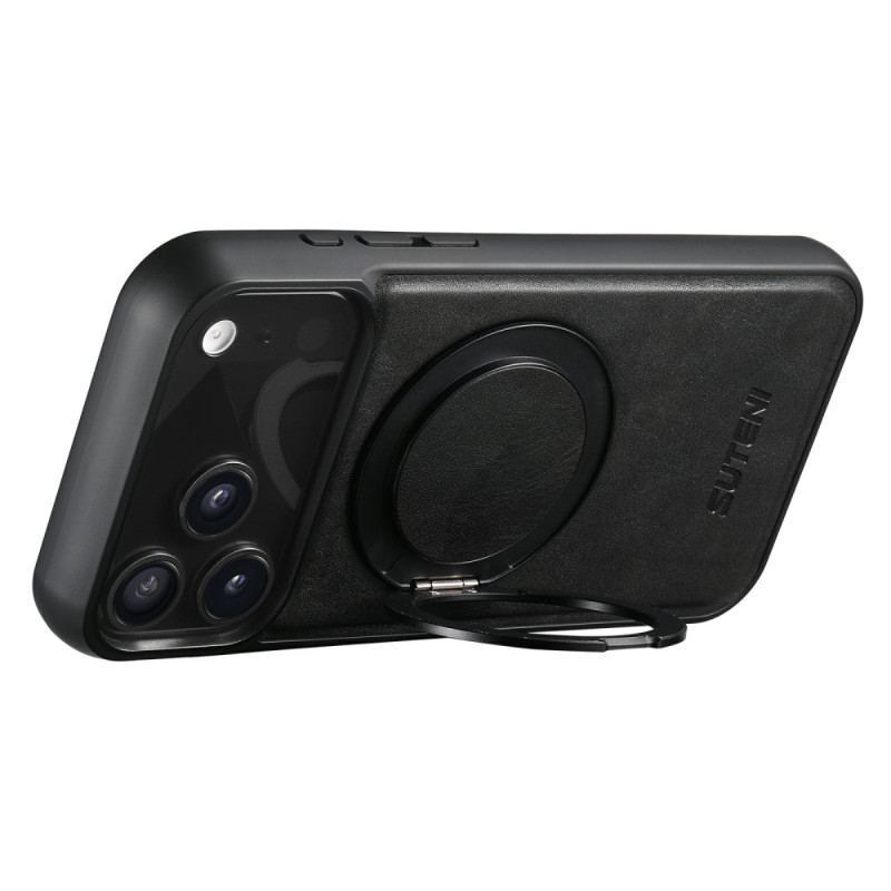 Coque iPhone 17 Pro Max Compatible MagSafe avec Support Rotatif SUTENI