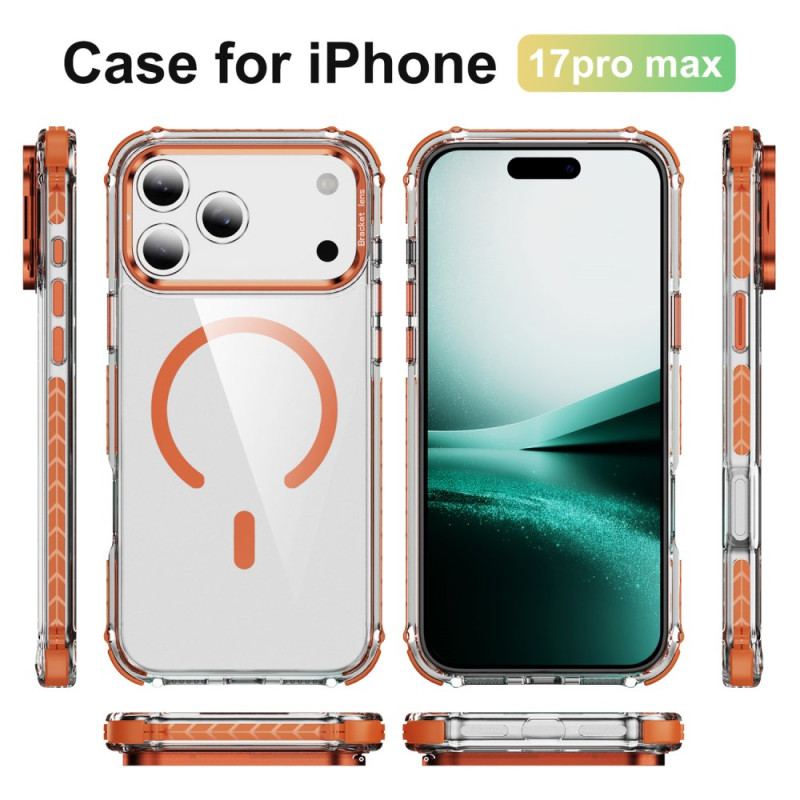 Coque iPhone 17 Pro Max Compatible MagSafe Colorée
