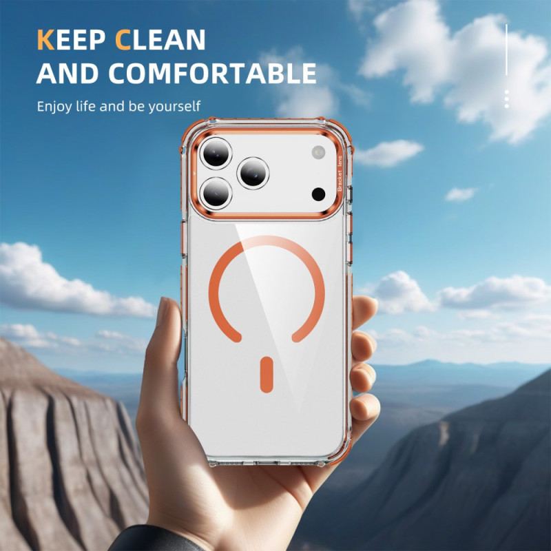 Coque iPhone 17 Pro Max Compatible MagSafe Colorée