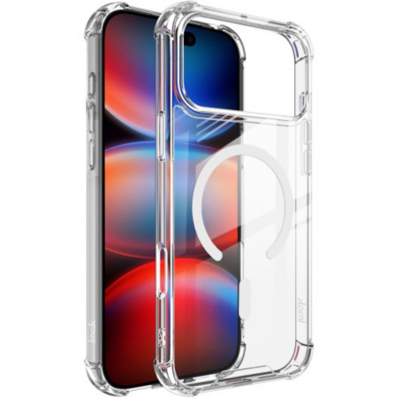 Coque iPhone 17 Pro Max Compatible MagSafe Transparente IMAK