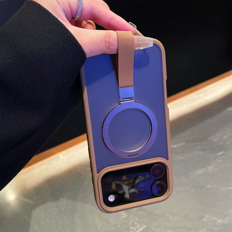 Coque iPhone 17 Pro Max Dragonne Intégrée et Support Métallique