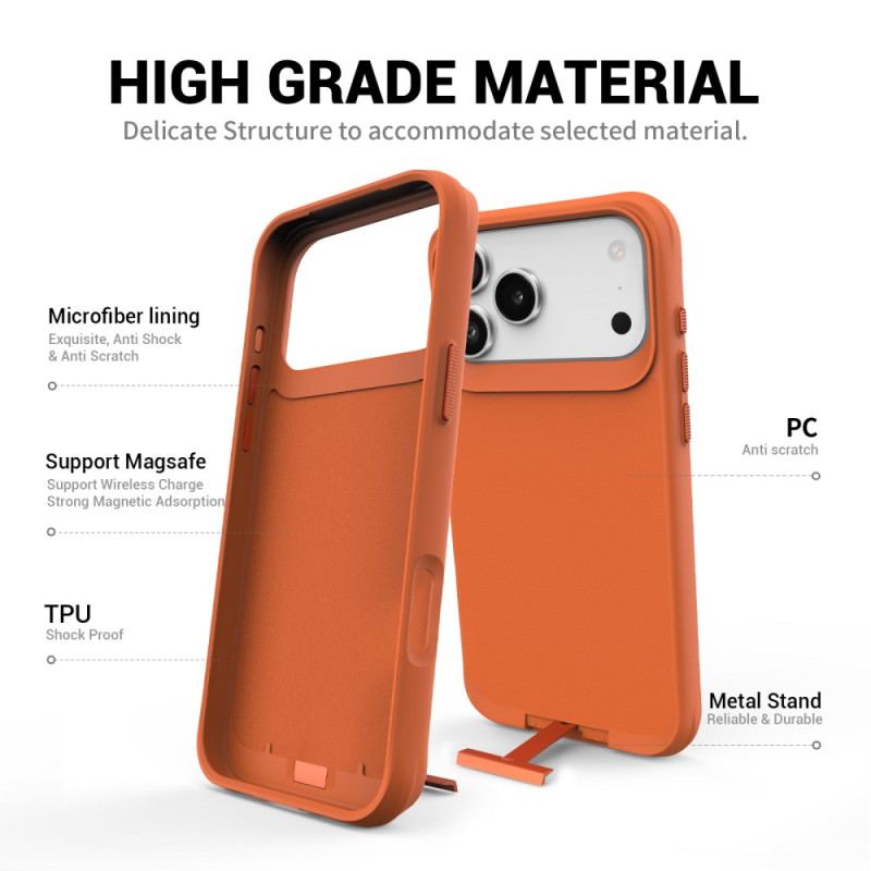 Coque iPhone 17 Pro Max MagSafe avec Support Intégré