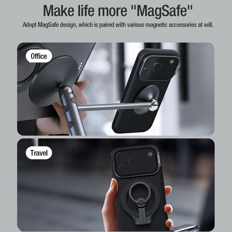 Coque iPhone 17 Pro Max MagSafe Camshield Prop Series NILLKIN