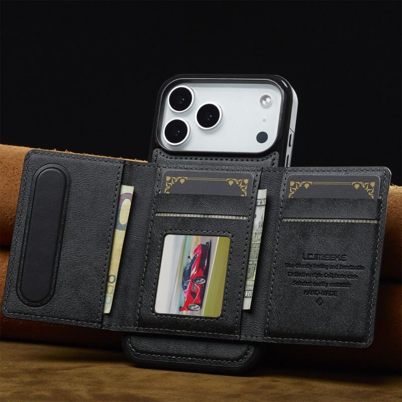 Coque iPhone 17 Pro Max Magsafe Portefeuille LC.IMEEKE