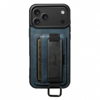 Coque iPhone 17 Pro Max Porte-Cartes et Sangle SUTENI