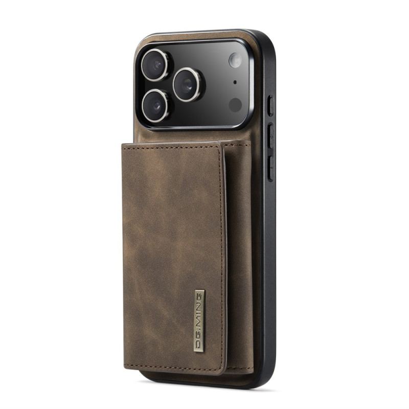 Coque iPhone 17 Pro Max Portefeuille Détachable DG.MING