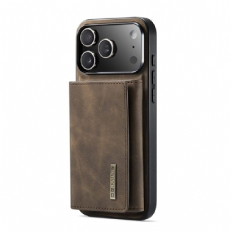 Coque iPhone 17 Pro Max Portefeuille Détachable DG.MING