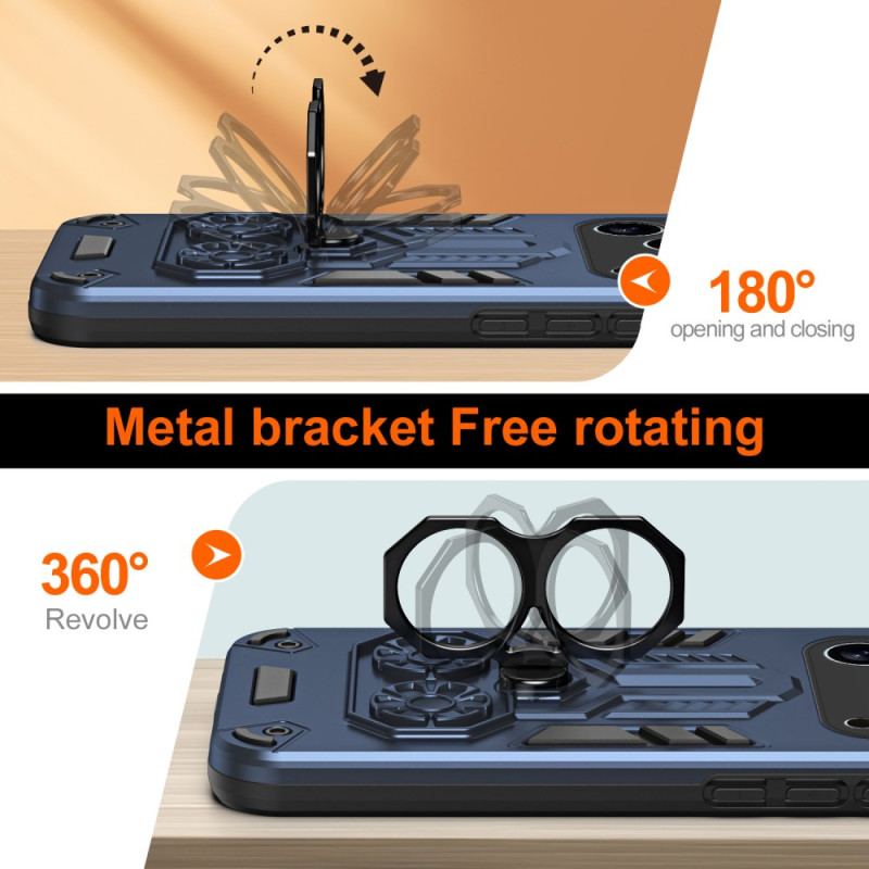 Coque iPhone 17 Pro Max Support-Anneau et Béquille