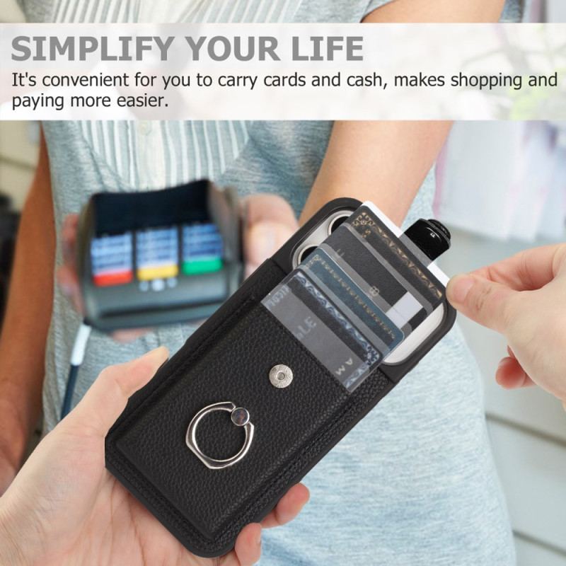 Coque iPhone 17 Pro Max Support et Porte-cartes