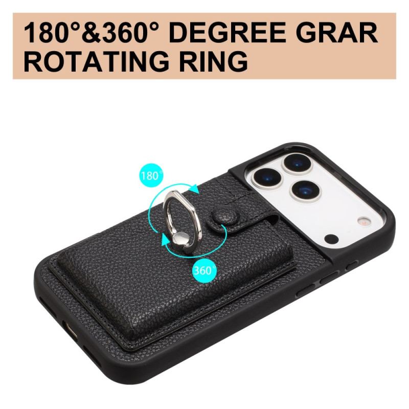 Coque iPhone 17 Pro Max Support et Porte-cartes