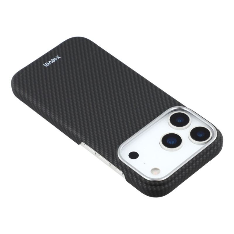 Coque iPhone 17 Pro Max Texture Carbone X-LEVEL