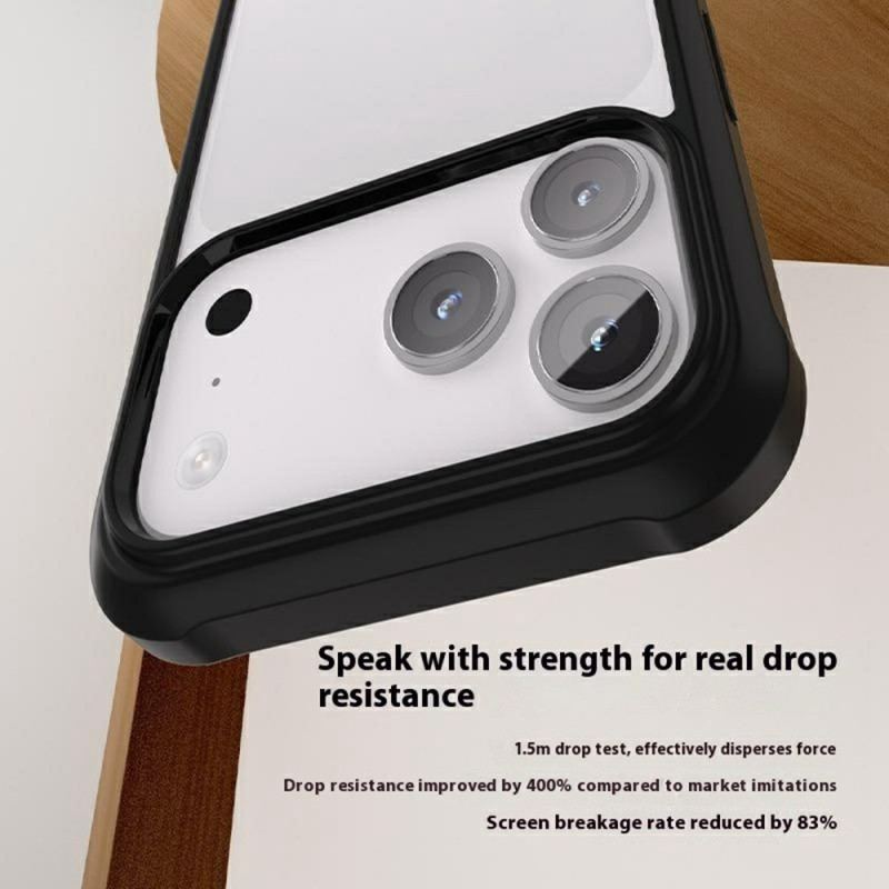 Coque iPhone 17 Pro Max Transparente Double Face