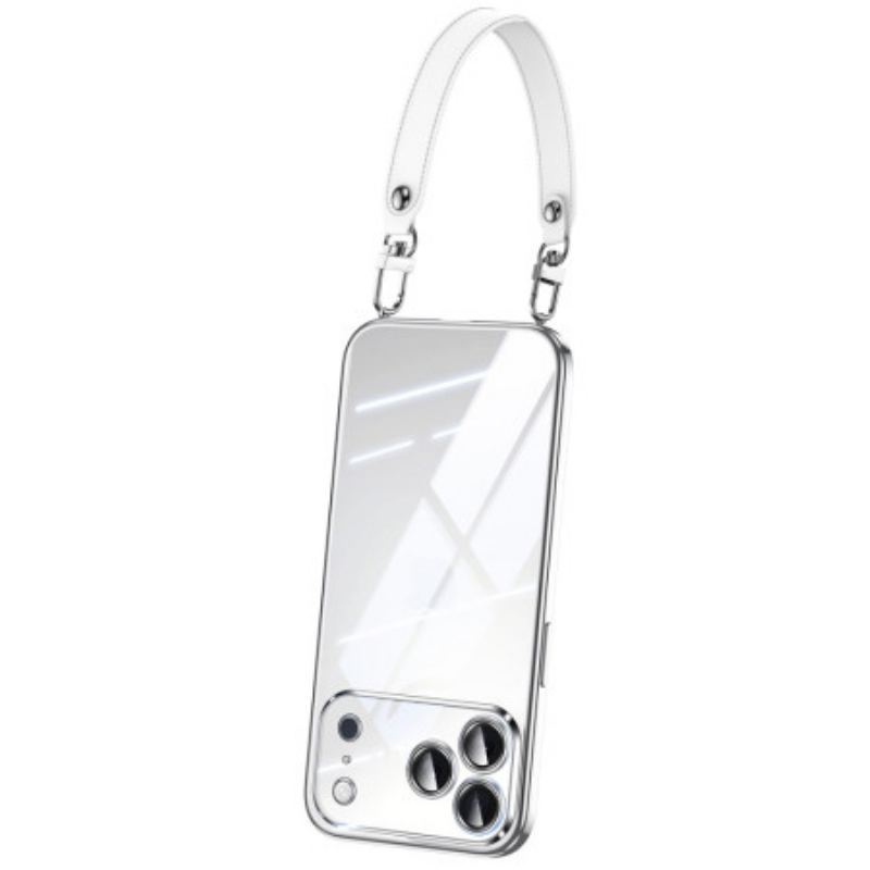 Coque iPhone 17 Pro Max Transparente à Lanière