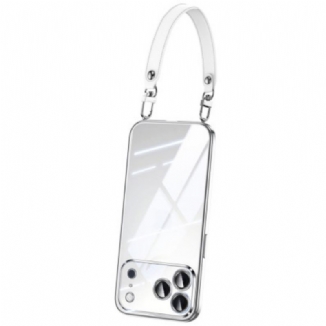 Coque iPhone 17 Pro Max Transparente à Lanière