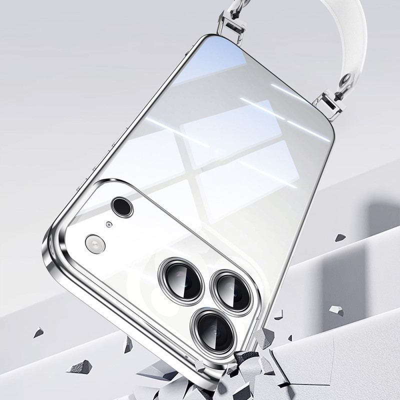 Coque iPhone 17 Pro Max Transparente à Lanière