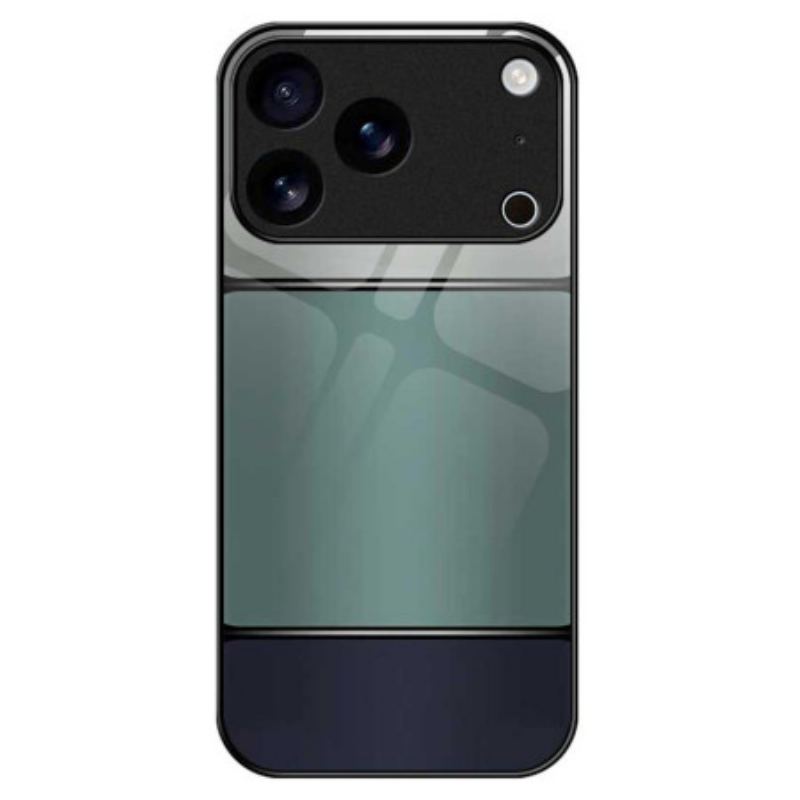 Coque iPhone 17 Pro Max Verre Trempé Bicolore