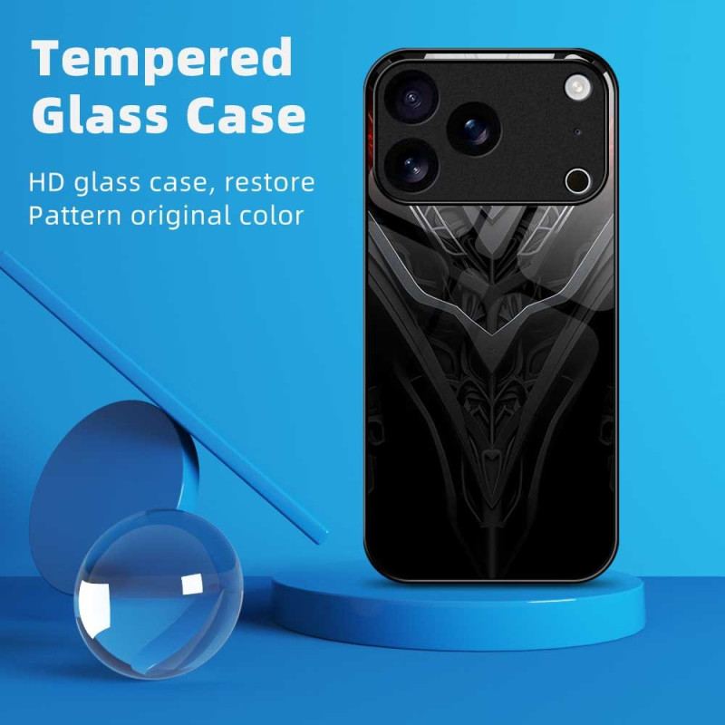 Coque iPhone 17 Pro Max Verre Trempé Design Noir