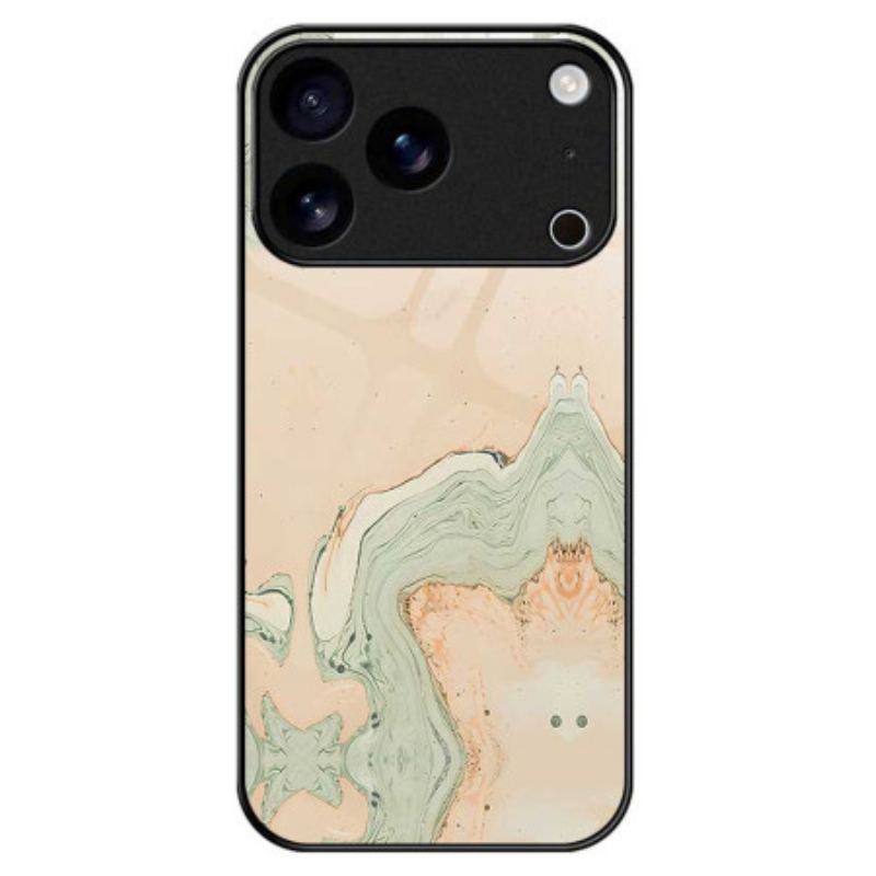 Coque iPhone 17 Pro Max Verre Trempé Motif Peint