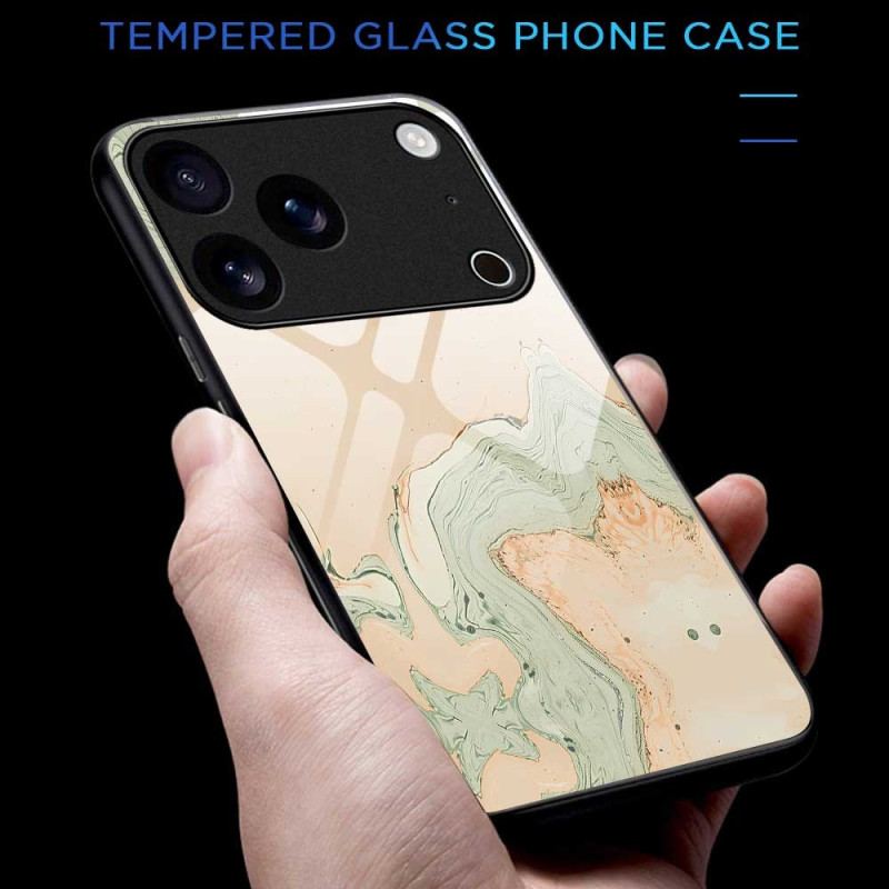 Coque iPhone 17 Pro Max Verre Trempé Motif Peint