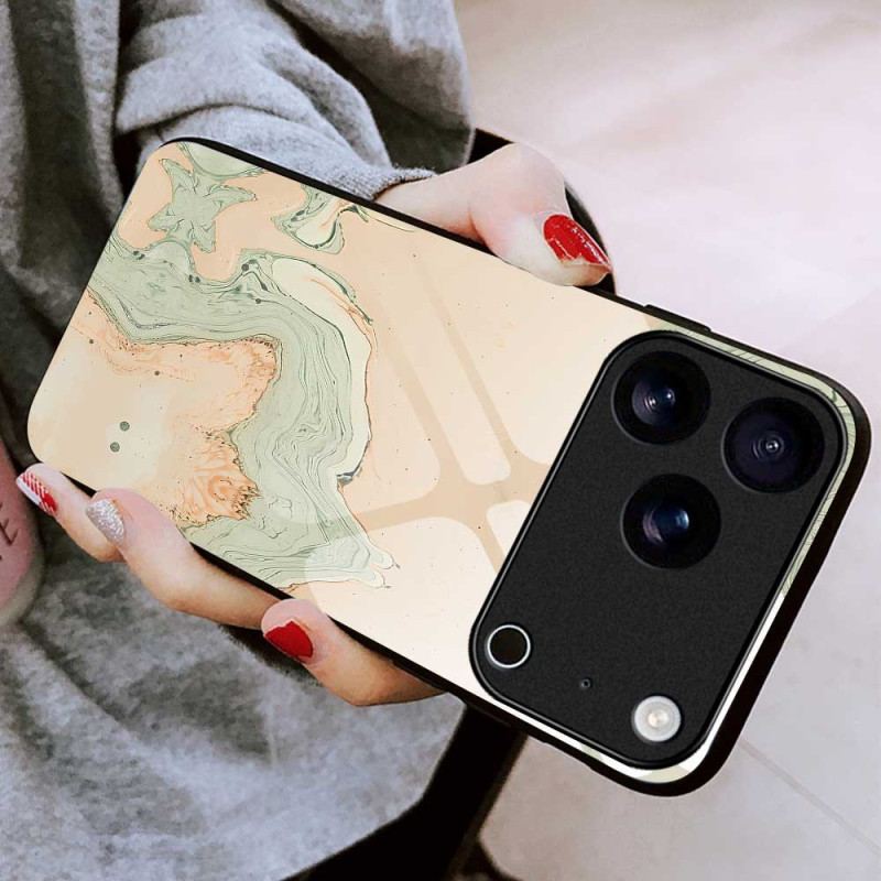 Coque iPhone 17 Pro Max Verre Trempé Motif Peint