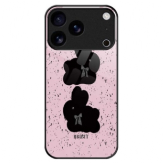 Coque iPhone 17 Pro Max Verre Trempé Rose et Noire