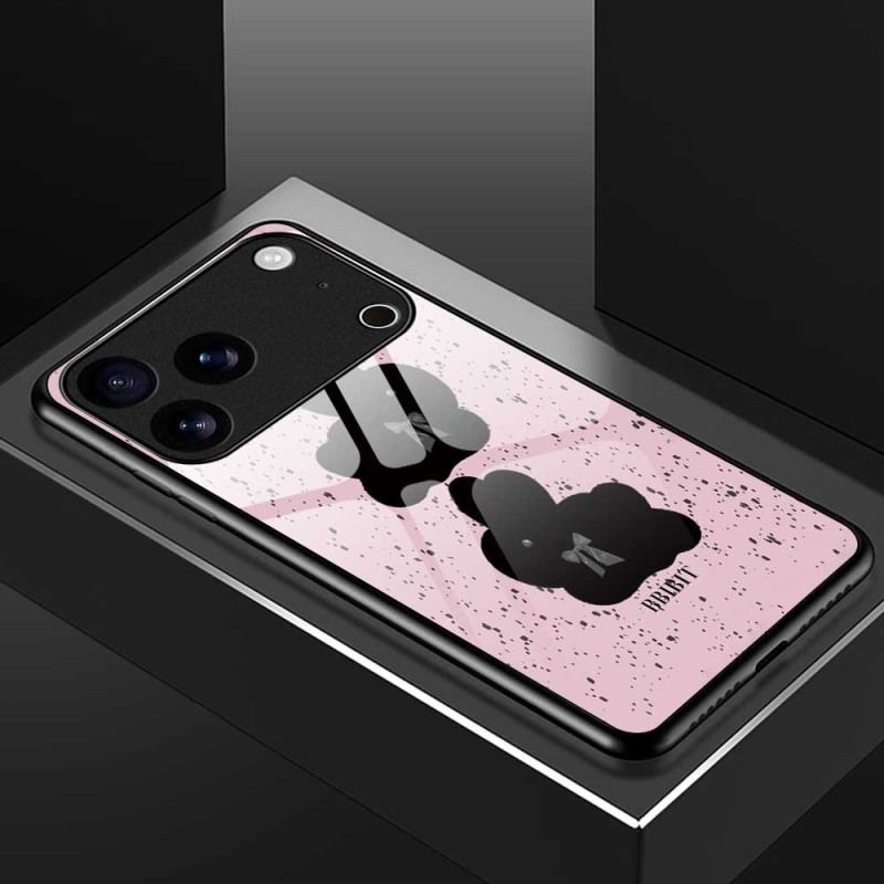 Coque iPhone 17 Pro Max Verre Trempé Rose et Noire