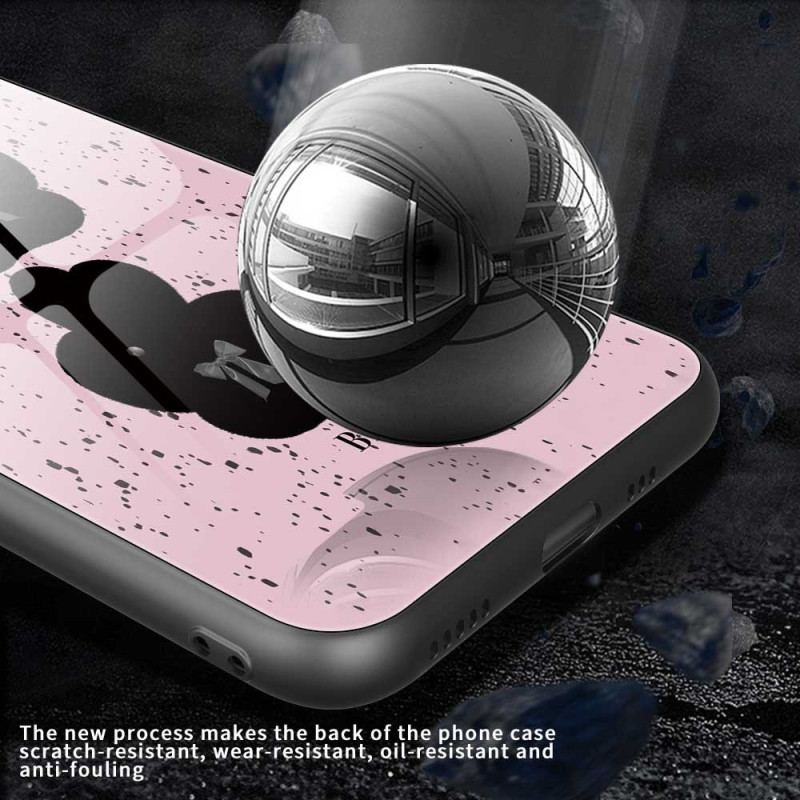 Coque iPhone 17 Pro Max Verre Trempé Rose et Noire