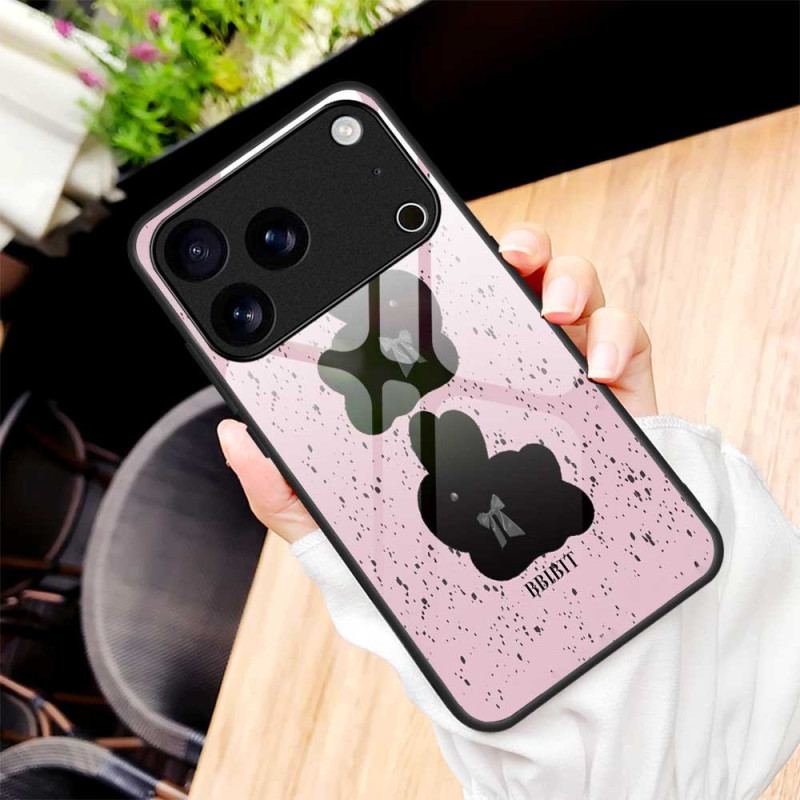 Coque iPhone 17 Pro Max Verre Trempé Rose et Noire