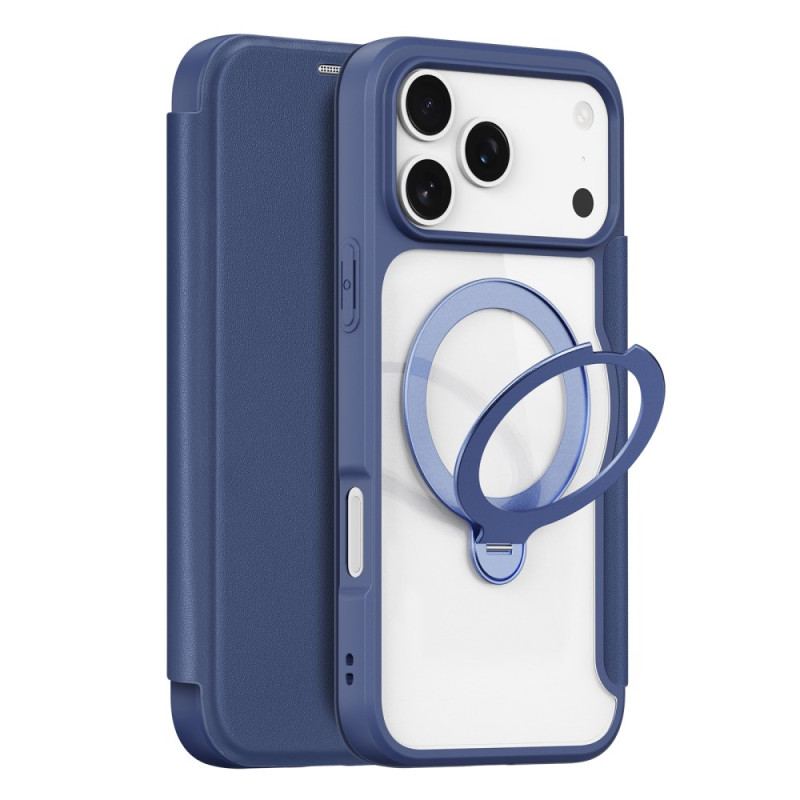 Flip Cover iPhone 17 Pro Max Magsafe avec Support Skin X Pro Series DUX DUCIS