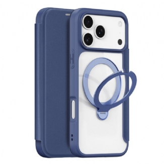 Flip Cover iPhone 17 Pro Max Magsafe avec Support Skin X Pro Series DUX DUCIS
