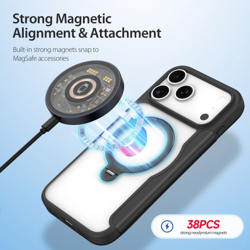 Flip Cover iPhone 17 Pro Max Magsafe avec Support Skin X Pro Series DUX DUCIS