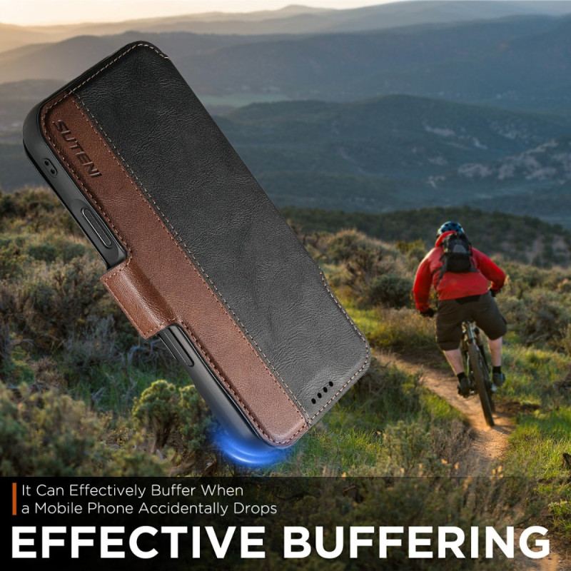 Housse iPhone 17 Pro Max MagSafe Bicolore Coque Détachable SUTENI