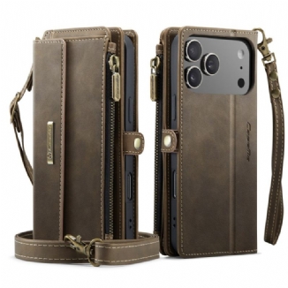 Housse iPhone 17 Pro Max Portefeuille CASEME