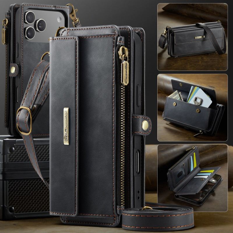 Housse iPhone 17 Pro Max Portefeuille CASEME