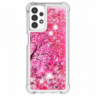 Coque Samsung Galaxy A13 Arbre Paillettes