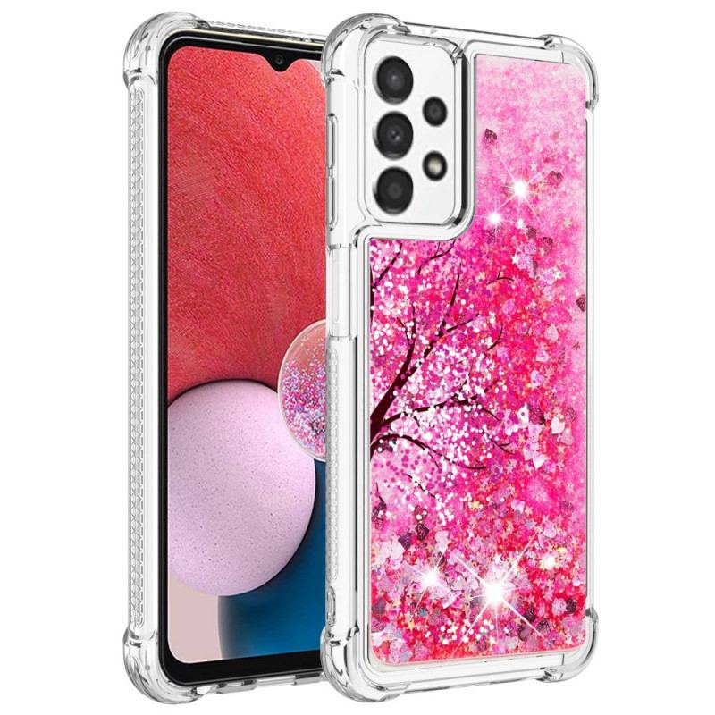 Coque Samsung Galaxy A13 Arbre Paillettes