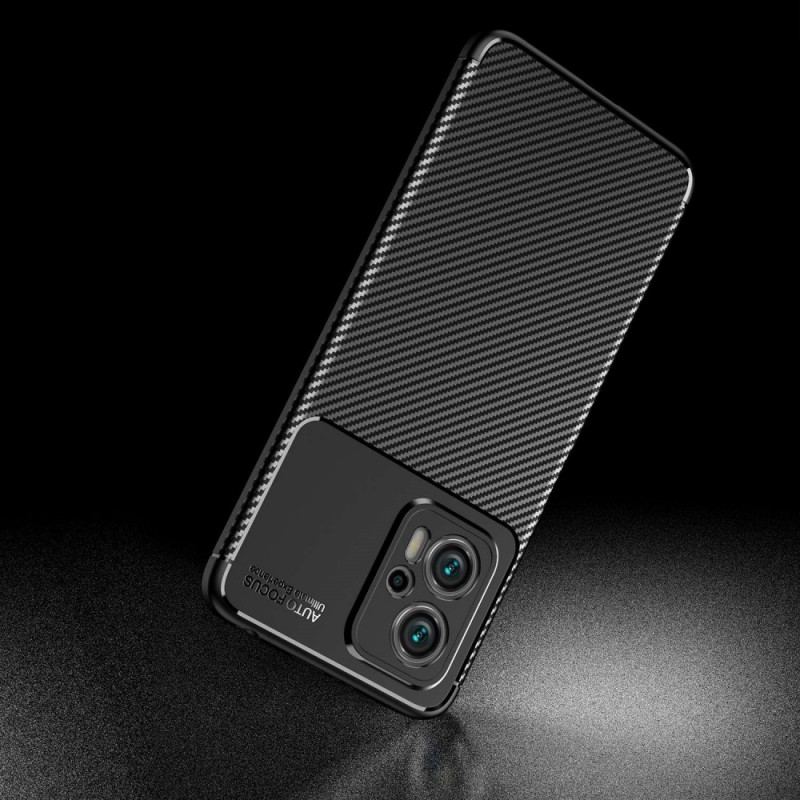 Coque Poco X4 GT Flexible Texture Fibre Carbone