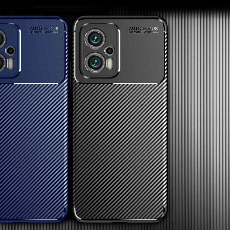 Coque Poco X4 GT Flexible Texture Fibre Carbone