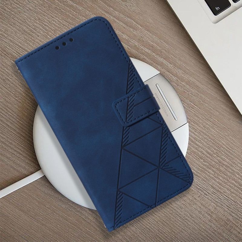 Housse Poco X4 GT Triangles à Lanière