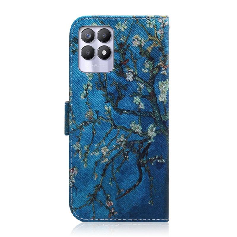 Housse Realme 8i Branche d'Arbre Fleuri