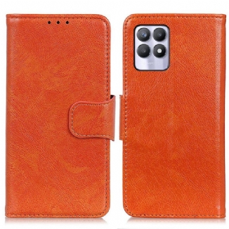 Housse Realme 8i Cuir Nappa Fendu