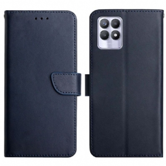 Housse Realme 8i Cuir Nappa Véritable