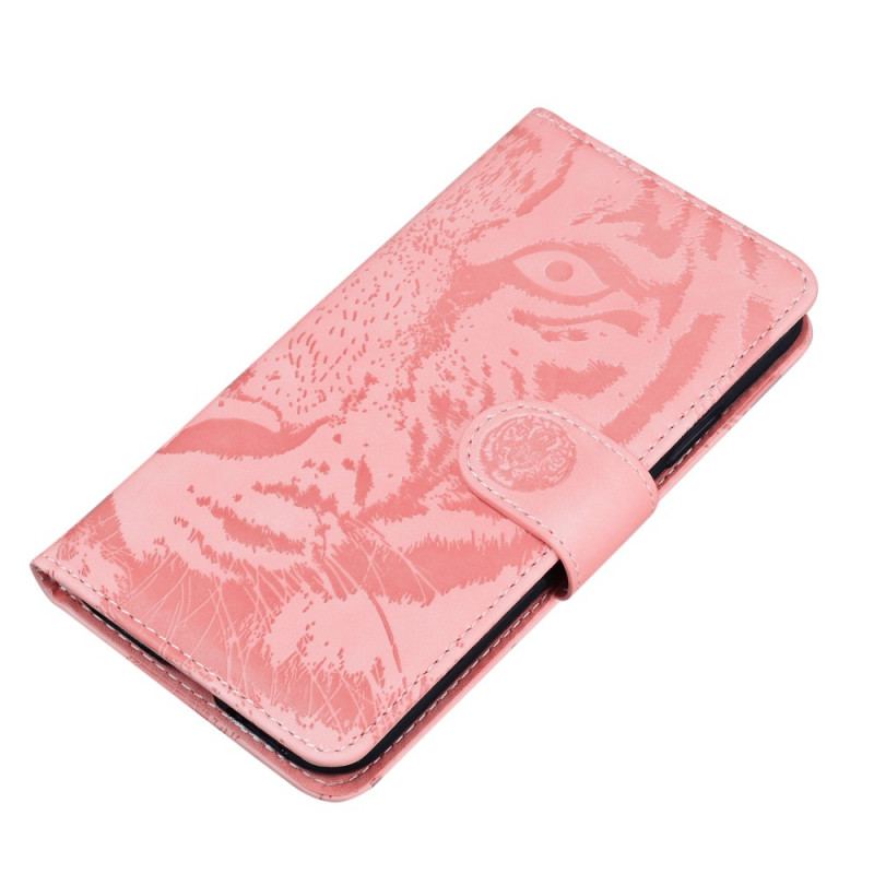 Housse Realme 8i Empreinte Face de Tigre