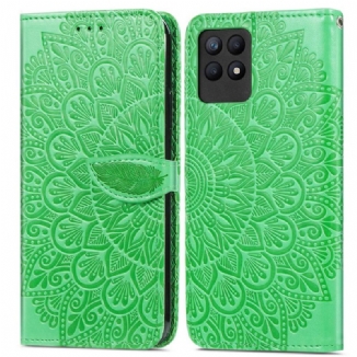 Housse Realme 8i Feuilles Tribales