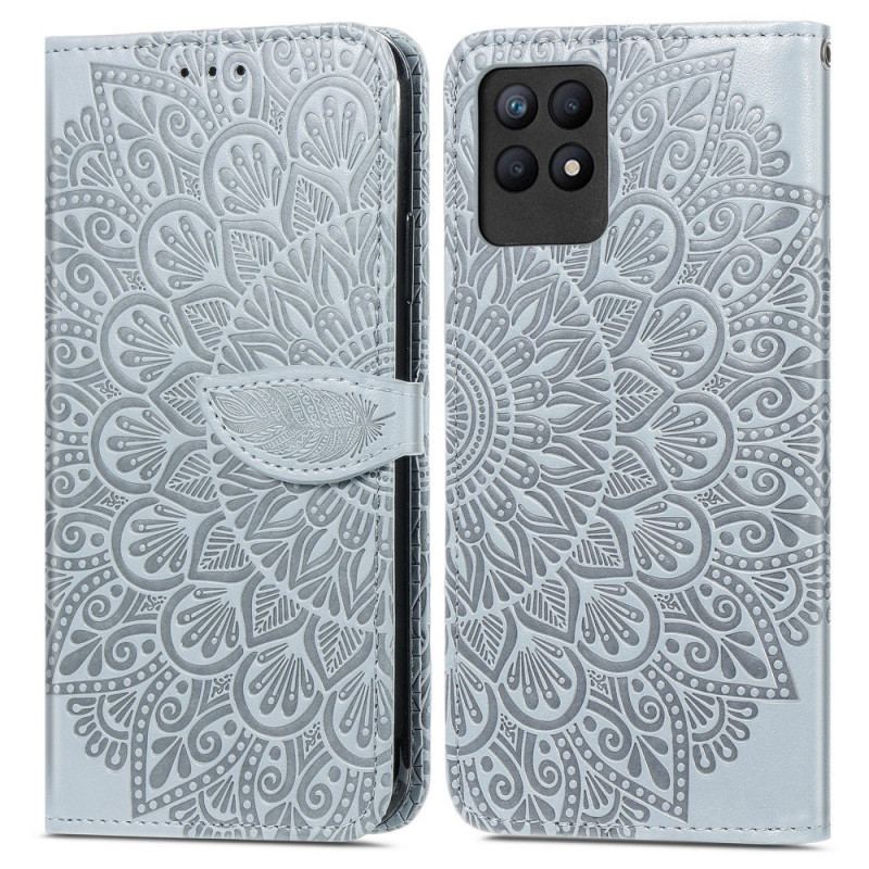 Housse Realme 8i Feuilles Tribales