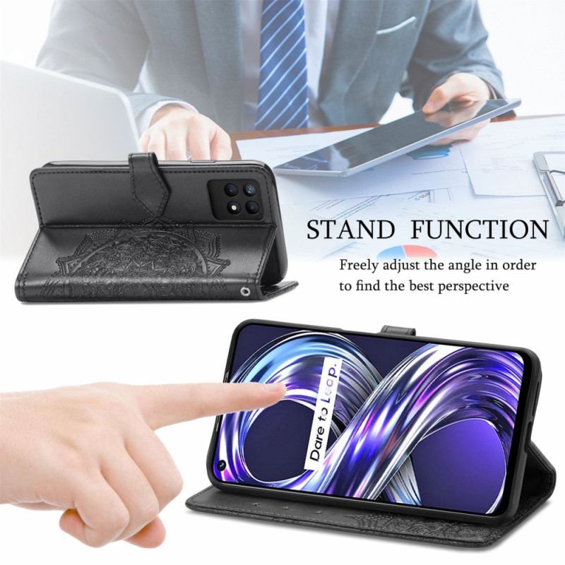 Housse Realme 8i Mandala Moyen Age